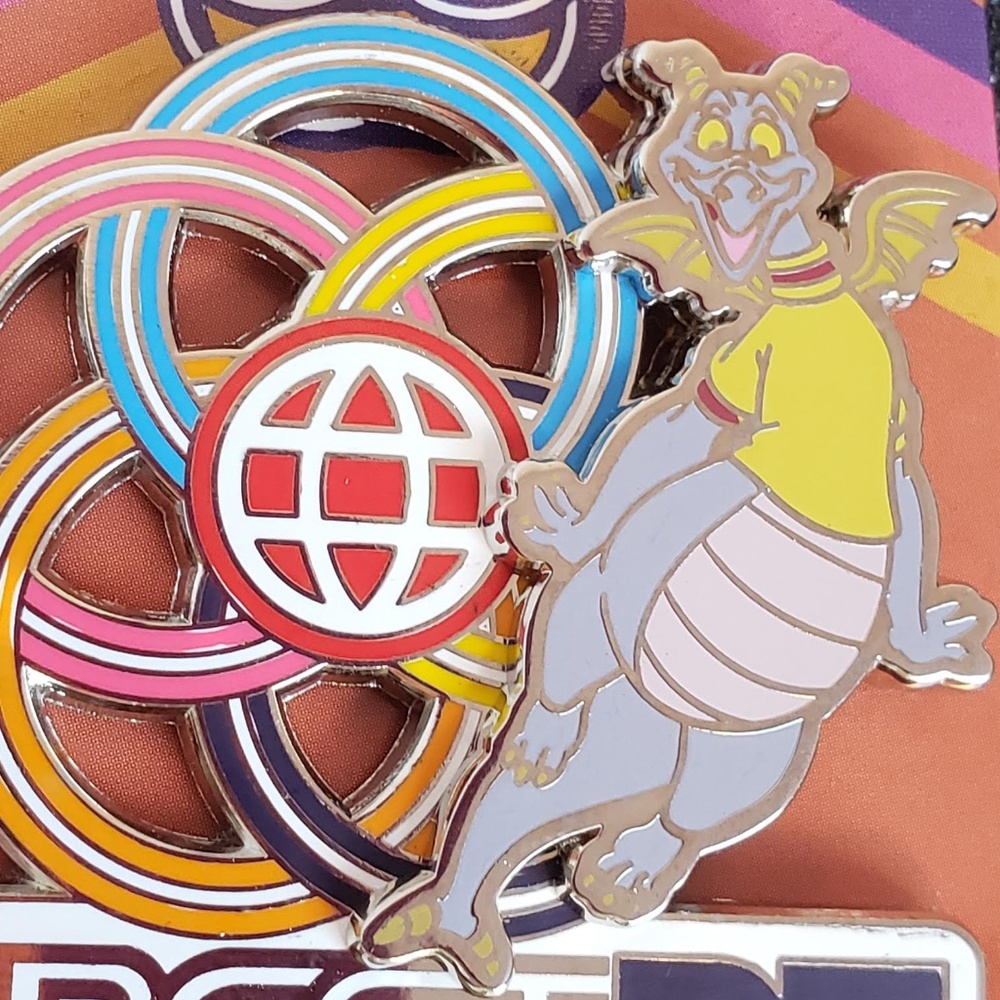 Disney Parks Figment 35th Anniversary Pin, NEW - Picture 4 of 4